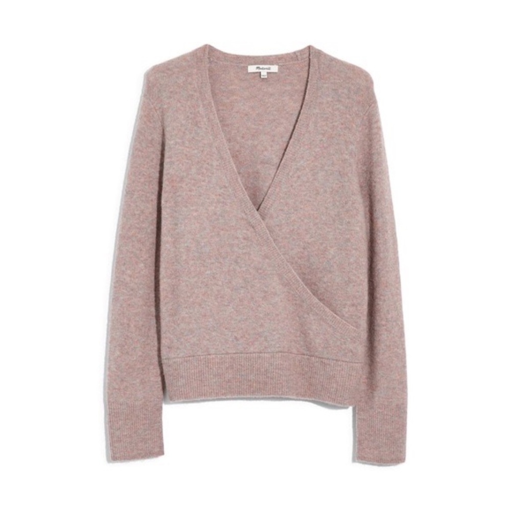 Madewell Faux Wrap Sweater